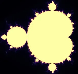 A Mandelbrot set